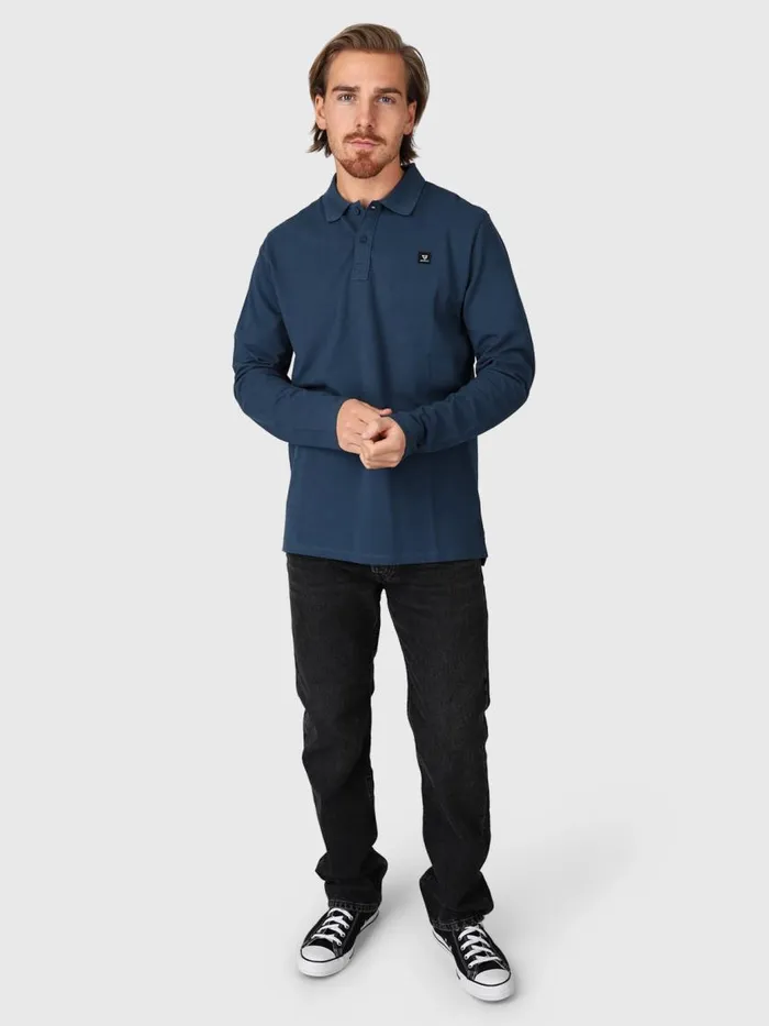 Brunotti Polos and Shirts Men ManicaPolo Longsleeve Blue