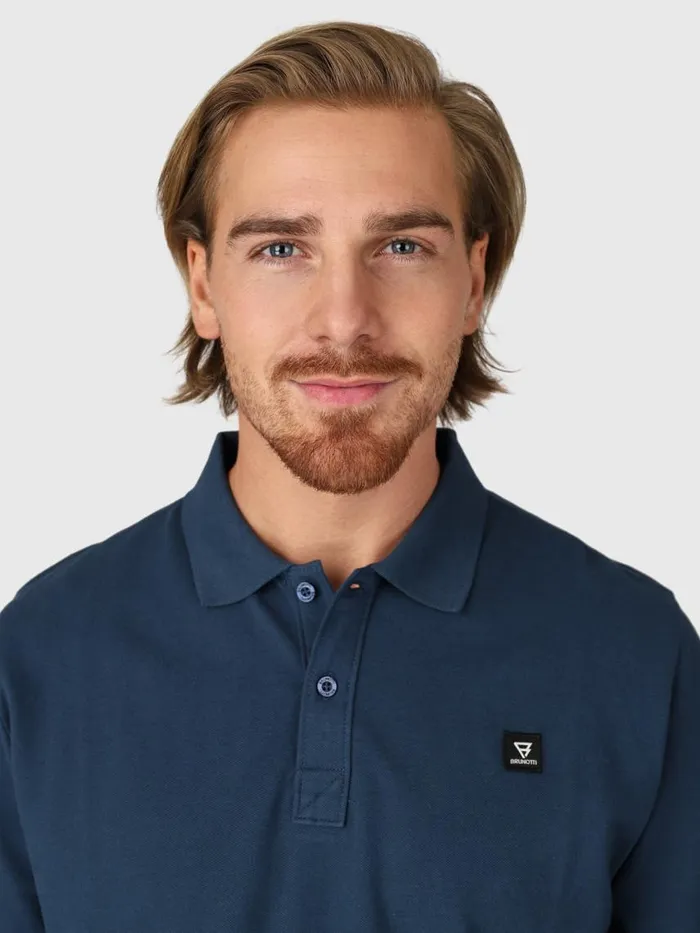 Brunotti Polos and Shirts Men ManicaPolo Longsleeve Blue