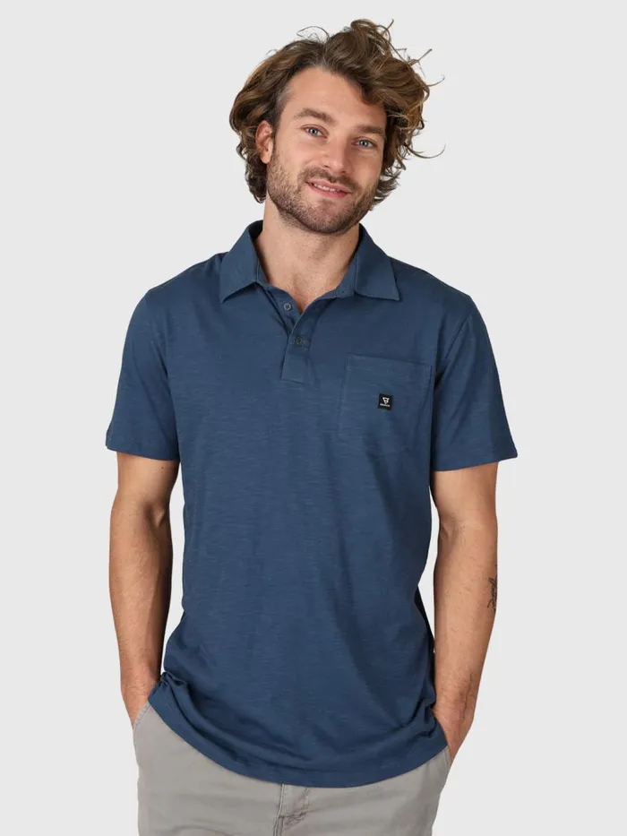 Brunotti Polos and Shirts Men PalotjePolo Shortsleeve Blue