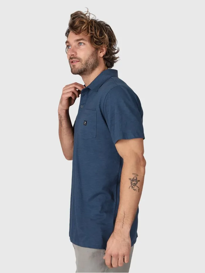 Brunotti Polos and Shirts Men PalotjePolo Shortsleeve Blue