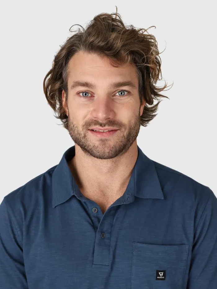 Brunotti Polos and Shirts Men PalotjePolo Shortsleeve Blue