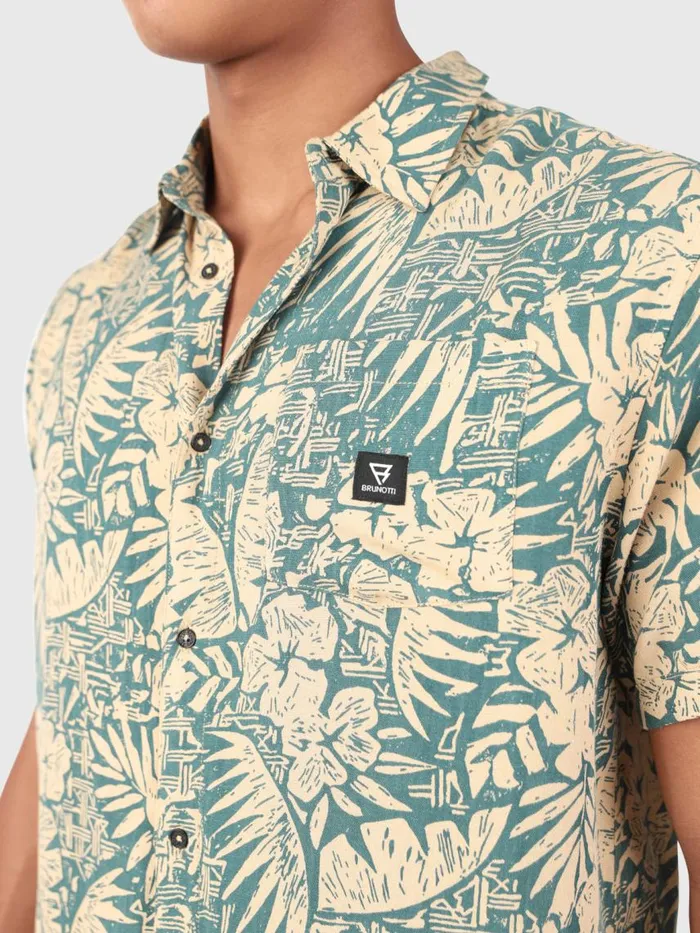 Brunotti Polos and Shirts Men SurfriderShirt Green