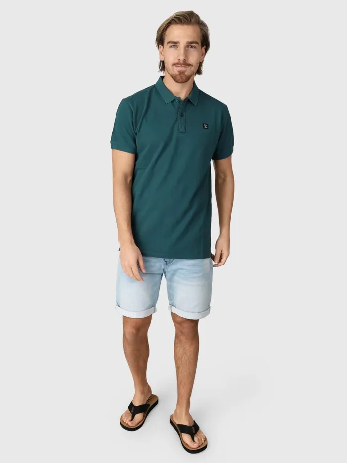 Brunotti Polos and Shirts Men TavECONPolo Shortsleeve Fuel Green
