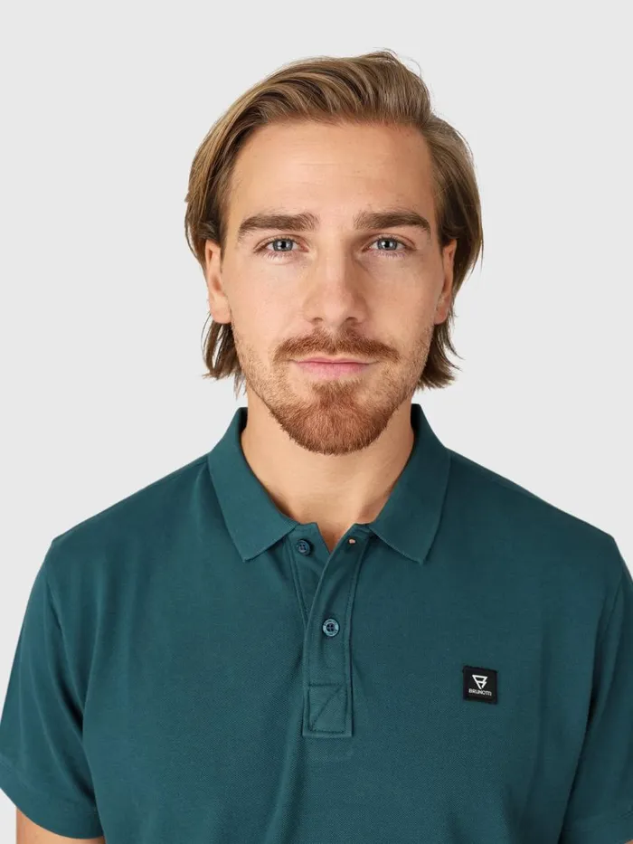 Brunotti Polos and Shirts Men TavECONPolo Shortsleeve Fuel Green
