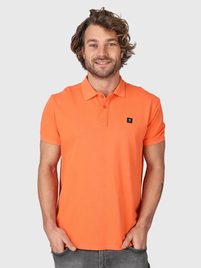 Brunotti Polos and Shirts Men TavECONPolo Shortsleeve Orange