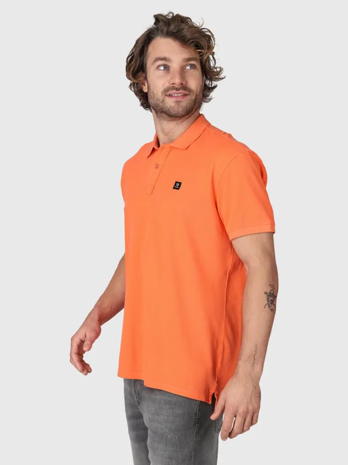 Brunotti Polos and Shirts Men TavECONPolo Shortsleeve Orange
