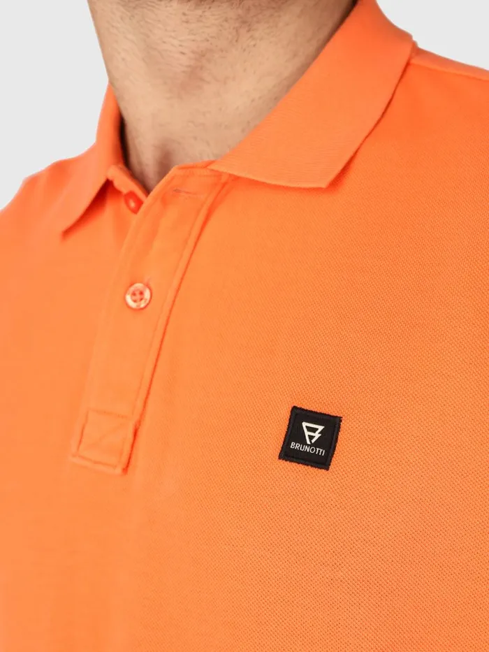 Brunotti Polos and Shirts Men TavECONPolo Shortsleeve Orange
