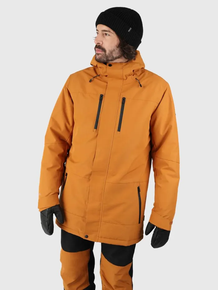 Brunotti Snow Jackets Men StonySnow Jacket Brown