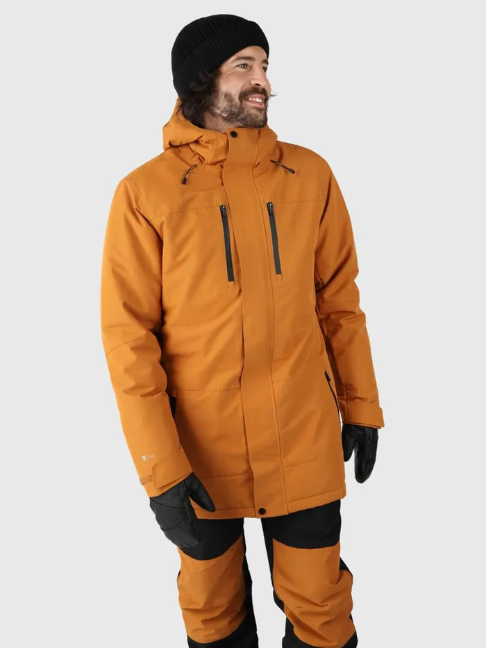 Brunotti Snow Jackets Men StonySnow Jacket Brown