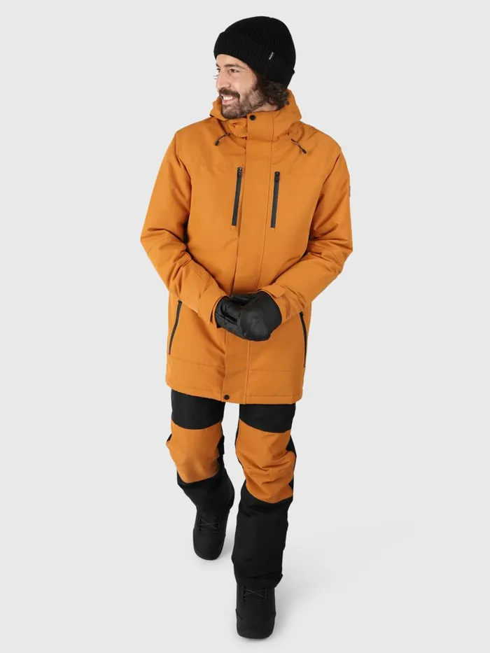 Brunotti Snow Jackets Men StonySnow Jacket Brown