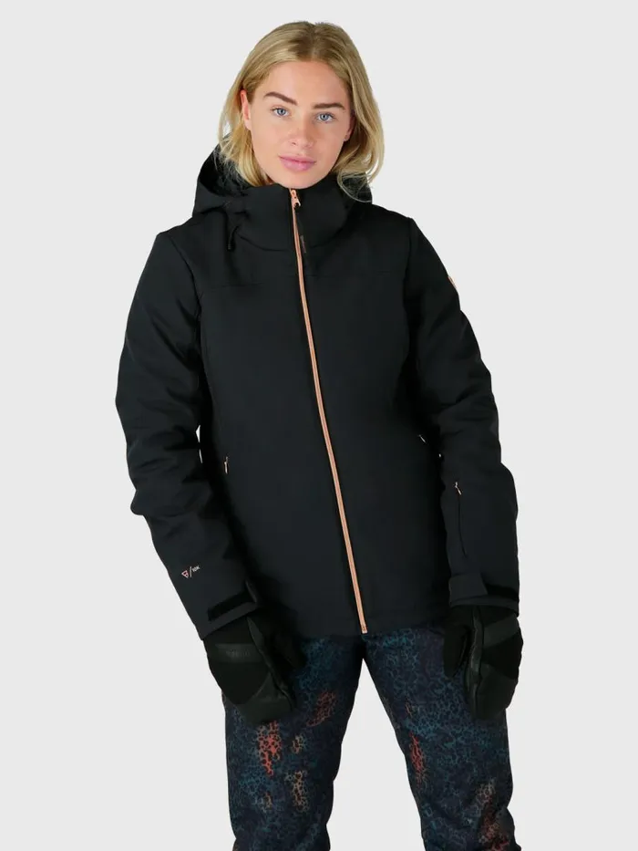 Brunotti Snow Jackets Women AriesN Softshell Jacket Black