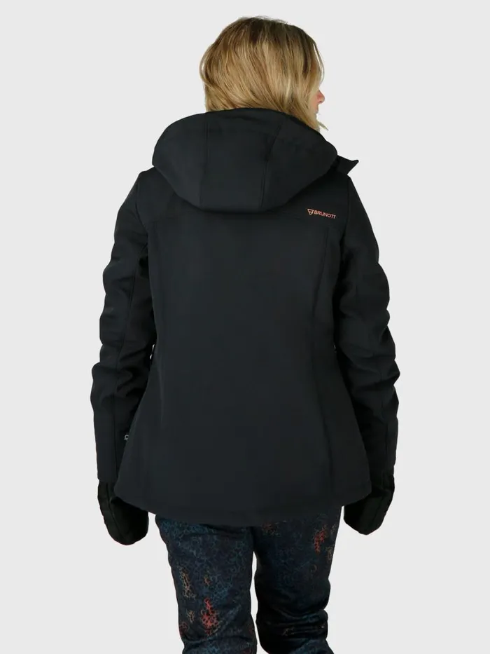 Brunotti Snow Jackets Women AriesN Softshell Jacket Black