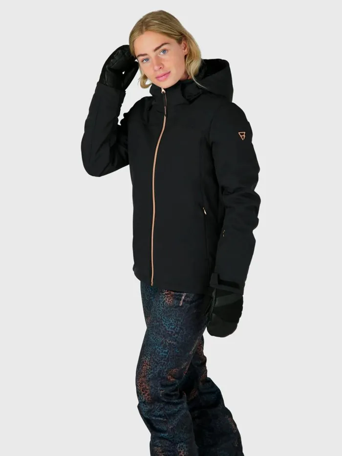 Brunotti Snow Jackets Women AriesN Softshell Jacket Black