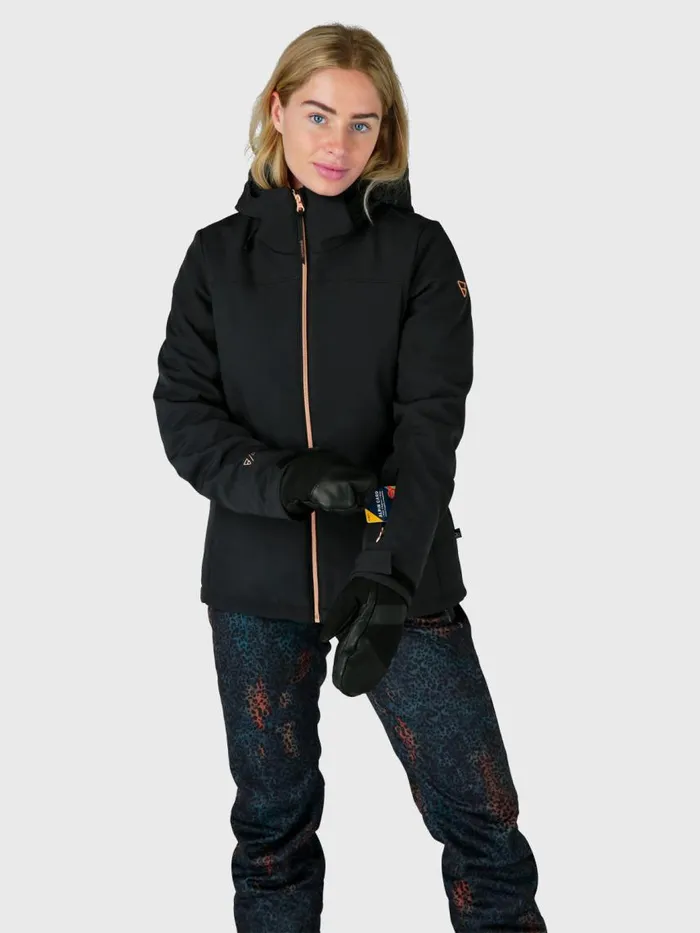 Brunotti Snow Jackets Women AriesN Softshell Jacket Black