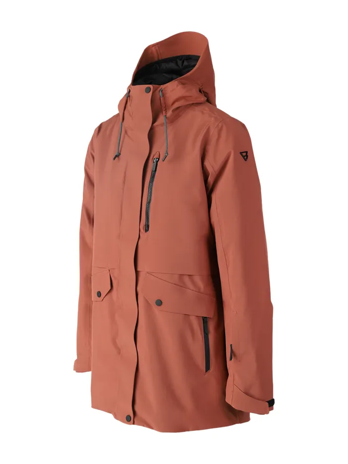 Brunotti Snow Jackets Women BombiniHeat Snow Jacket Brown
