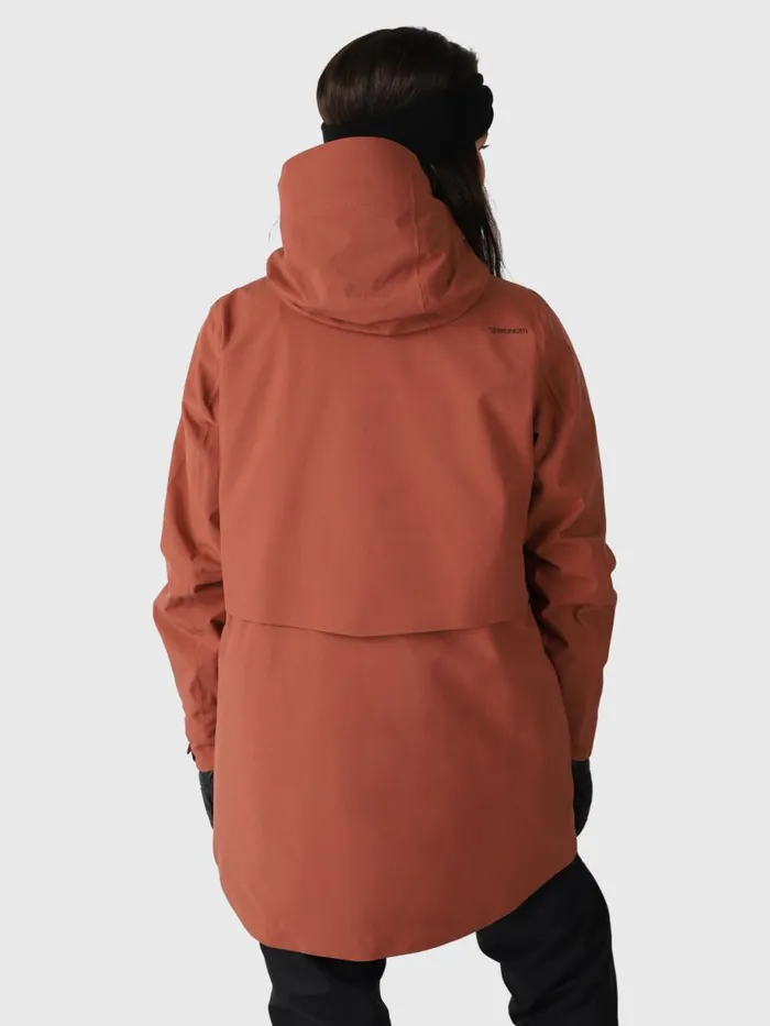 Brunotti Snow Jackets Women BombiniHeat Snow Jacket Brown