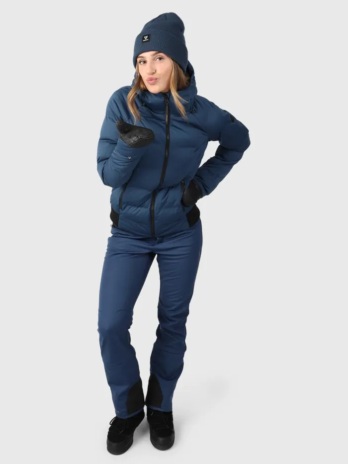 Brunotti Snow Jackets Women Firecrown Puffer Snow Jacket Blue