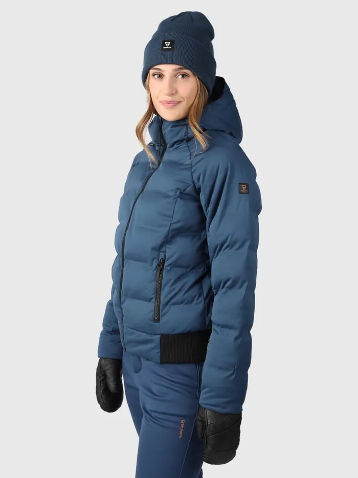 Brunotti Snow Jackets Women Firecrown Puffer Snow Jacket Blue