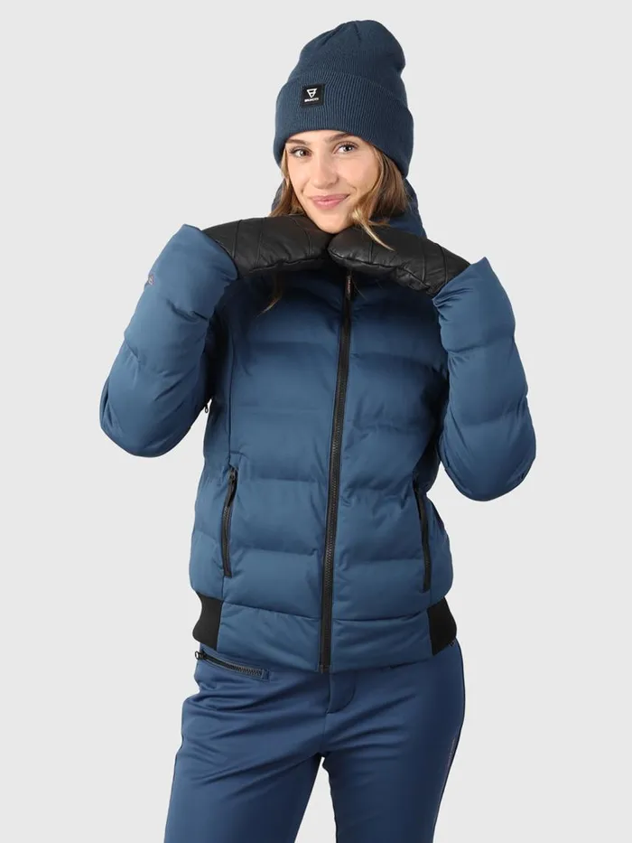 Brunotti Snow Jackets Women Firecrown Puffer Snow Jacket Blue