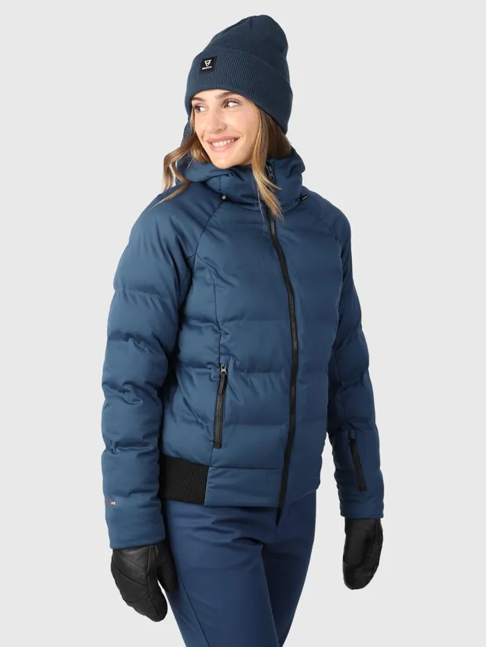 Brunotti Snow Jackets Women Firecrown Puffer Snow Jacket Blue
