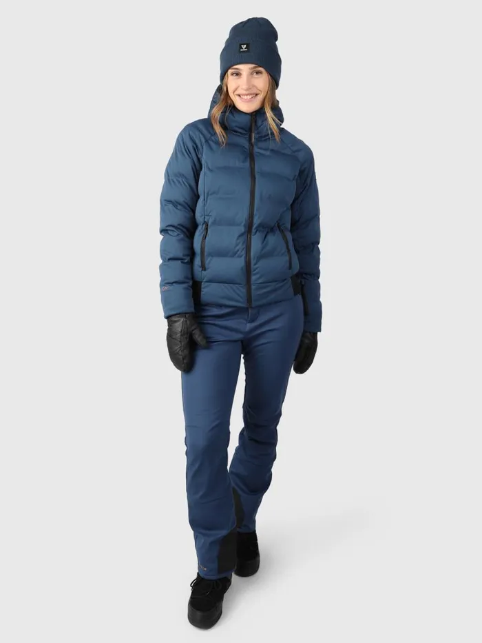 Brunotti Snow Jackets Women Firecrown Puffer Snow Jacket Blue