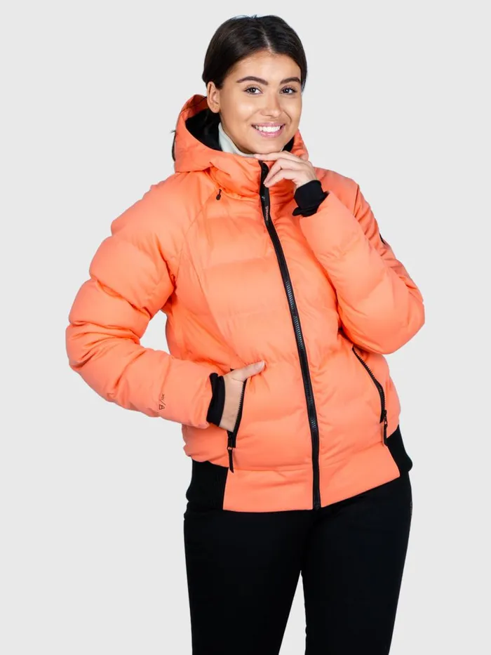 Brunotti Snow Jackets Women Firecrown Snow Jacket Orange