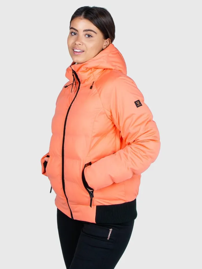 Brunotti Snow Jackets Women Firecrown Snow Jacket Orange