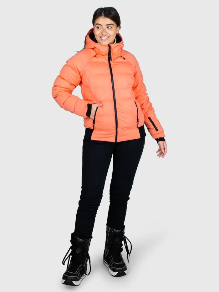Brunotti Snow Jackets Women Firecrown Snow Jacket Orange