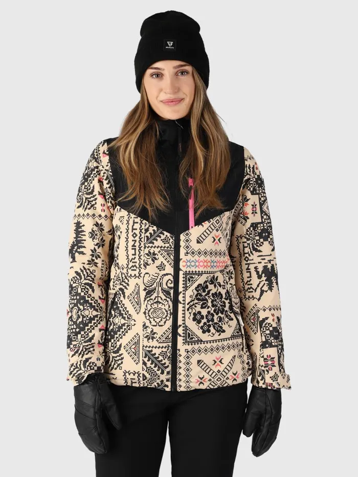 Brunotti Snow Jackets Women HakubaAO Dames Ski Jas Wit