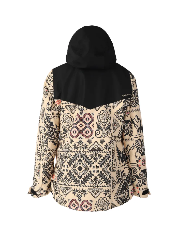 Brunotti Snow Jackets Women HakubaAO Dames Ski Jas Wit