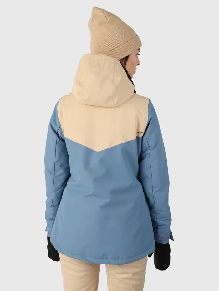 Brunotti Snow Jackets Women Hakuba Dames Ski Jas Blauw