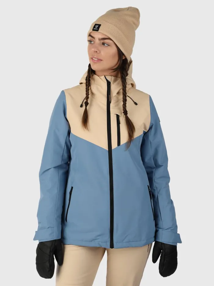 Brunotti Snow Jackets Women Hakuba Dames Ski Jas Blauw