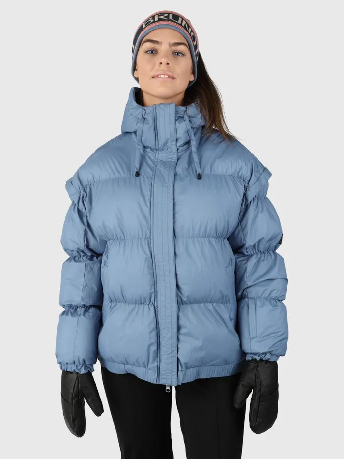 Brunotti Snow Jackets Women Nikko Puffer Snow Jacket Oversized Blue