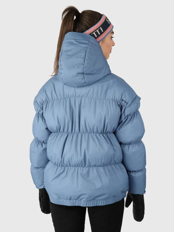 Brunotti Snow Jackets Women Nikko Puffer Snow Jacket Oversized Blue
