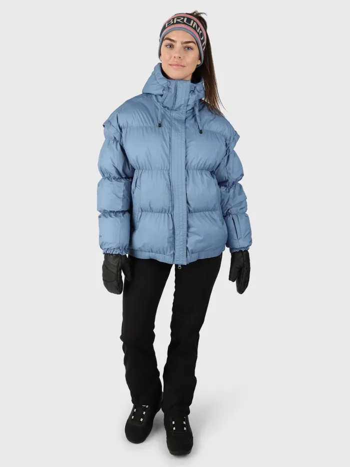 Brunotti Snow Jackets Women Nikko Puffer Snow Jacket Oversized Blue
