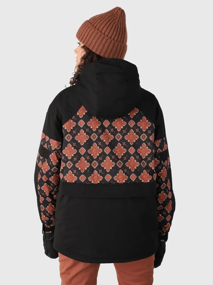 Brunotti Snow Jackets Women Saporo Snow Anorak Oversized Black