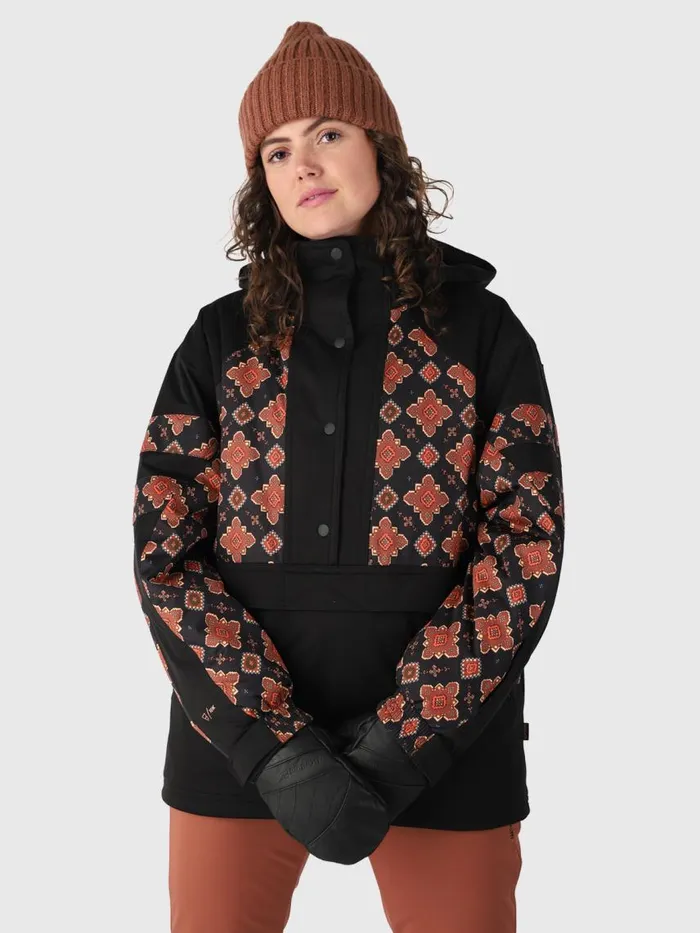 Brunotti Snow Jackets Women Saporo Snow Anorak Oversized Black