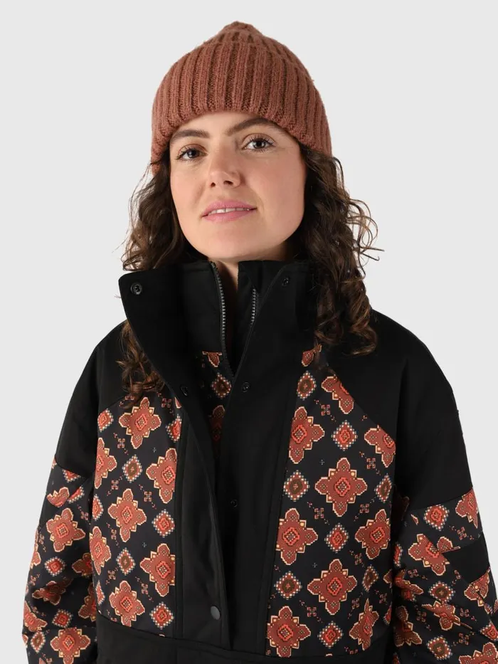 Brunotti Snow Jackets Women Saporo Snow Anorak Oversized Black