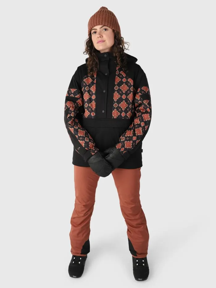 Brunotti Snow Jackets Women Saporo Snow Anorak Oversized Black