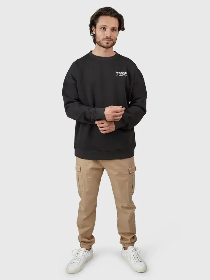 Brunotti Sweaters and Hoodies Men CampelloIslandOversized Sweater Black