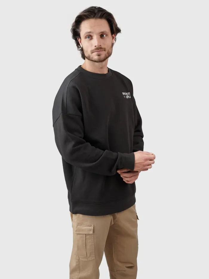 Brunotti Sweaters and Hoodies Men CampelloIslandOversized Sweater Black