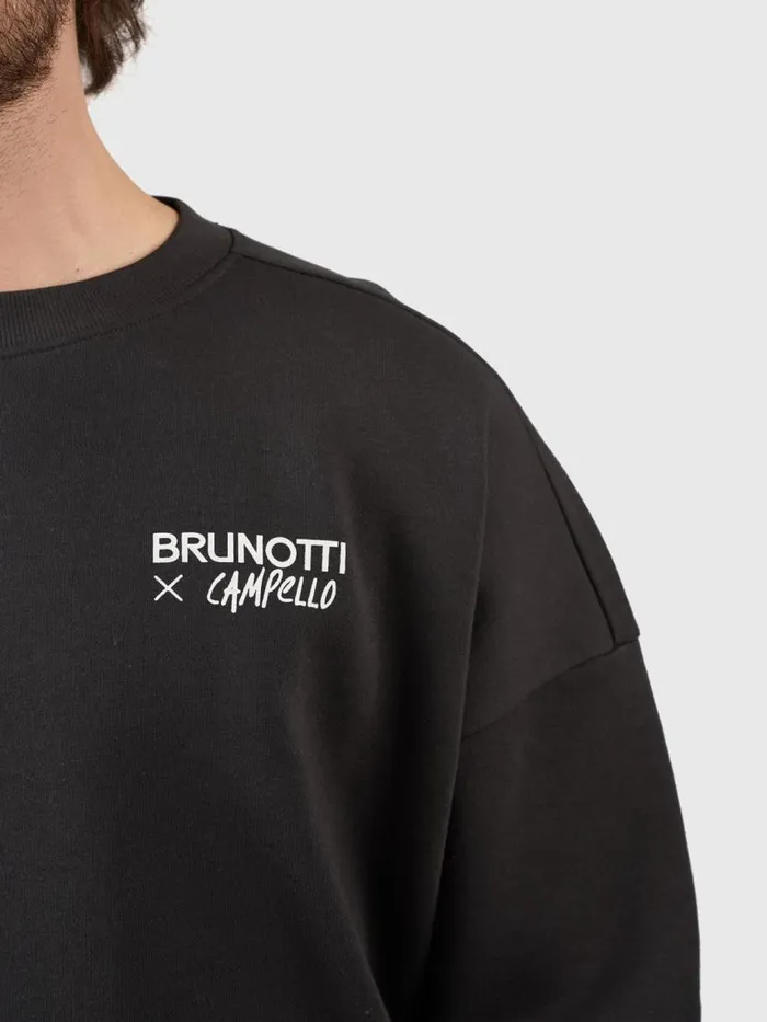 Brunotti Sweaters and Hoodies Men CampelloIslandOversized Sweater Black