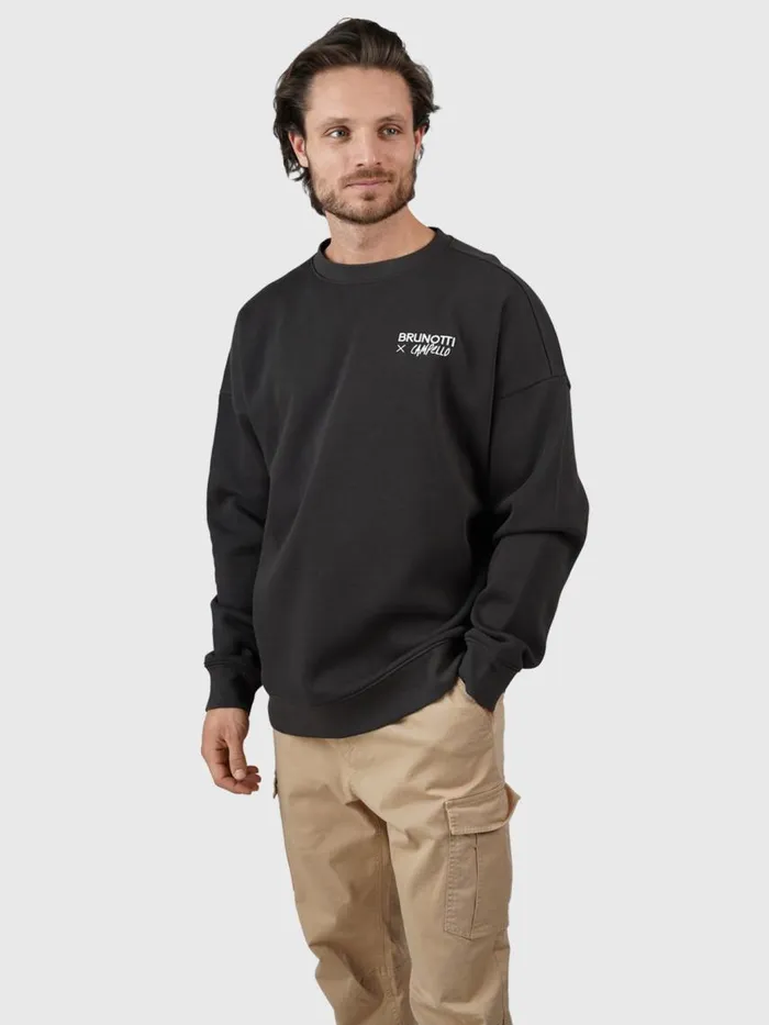 Brunotti Sweaters and Hoodies Men CampelloIslandOversized Sweater Black
