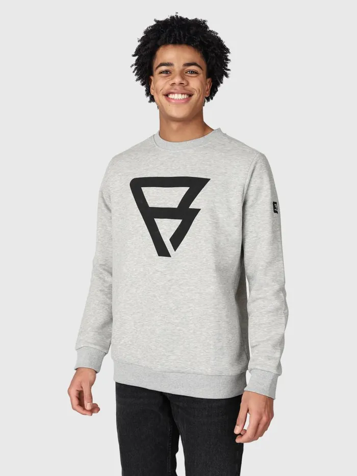 Brunotti Sweaters and Hoodies Men DingoRSweater Grey