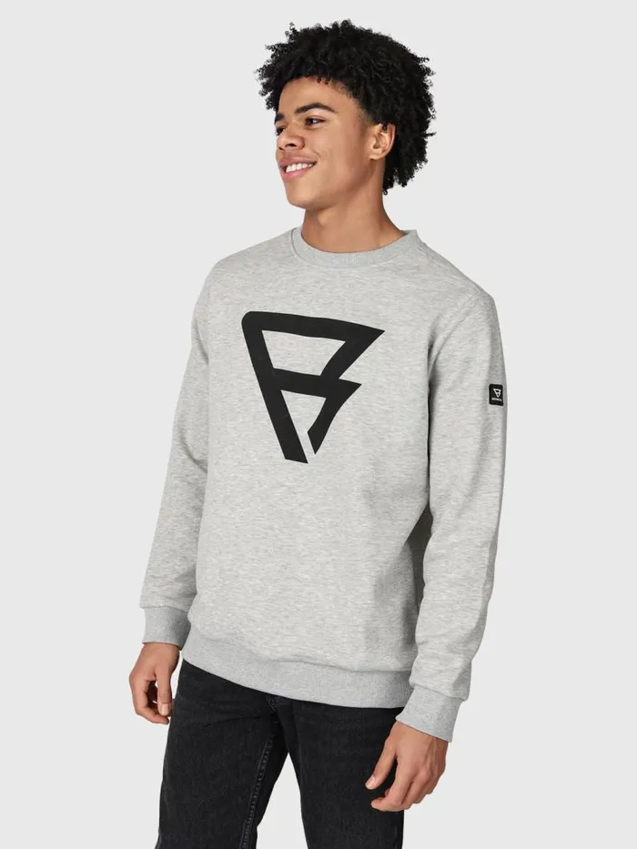 Brunotti Sweaters and Hoodies Men DingoRSweater Grey