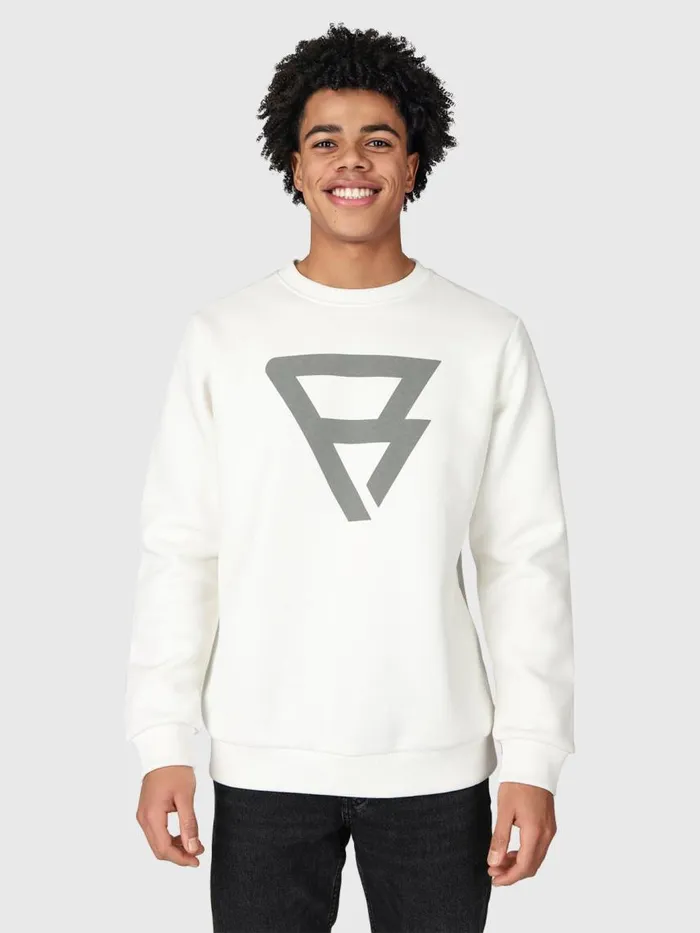 Brunotti Sweaters and Hoodies Men DingoRSweater OffWhite