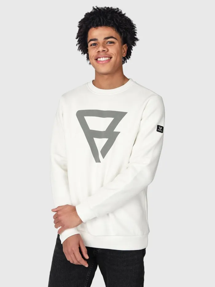 Brunotti Sweaters and Hoodies Men DingoRSweater OffWhite