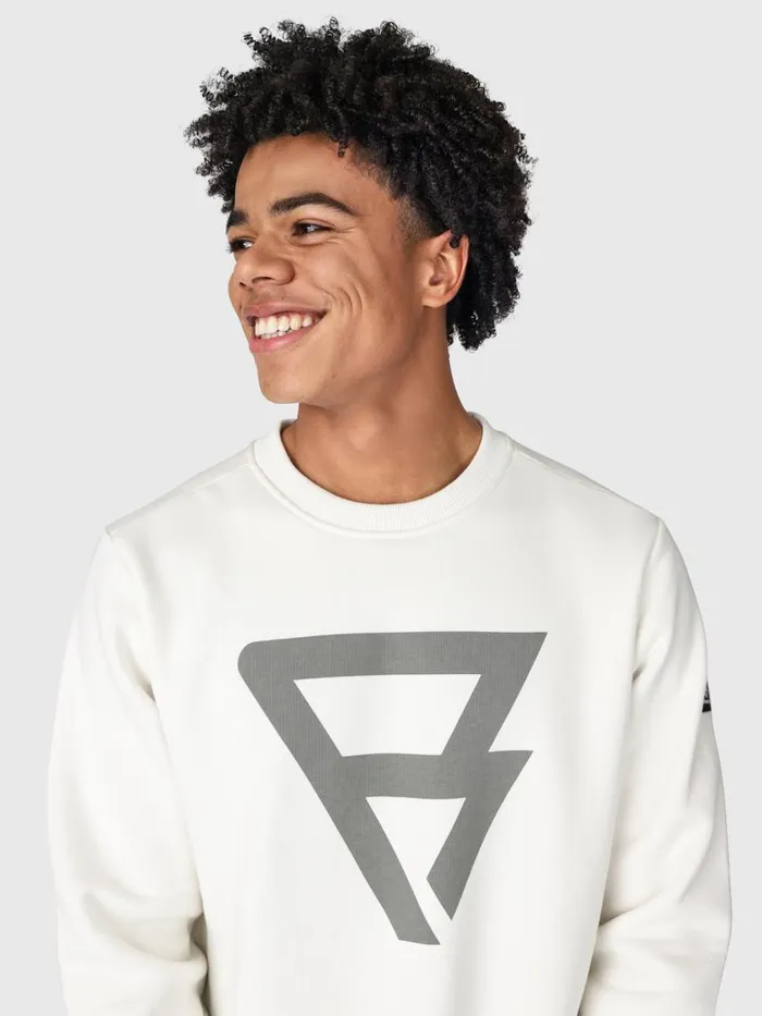 Brunotti Sweaters and Hoodies Men DingoRSweater OffWhite