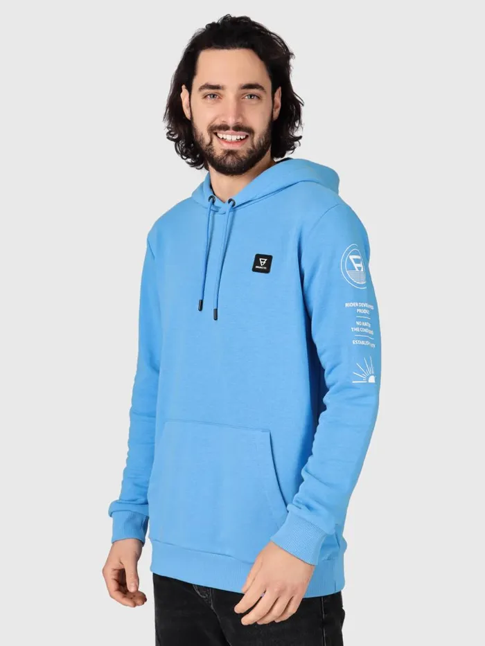 Brunotti Sweaters and Hoodies Men FinchSweater Blue