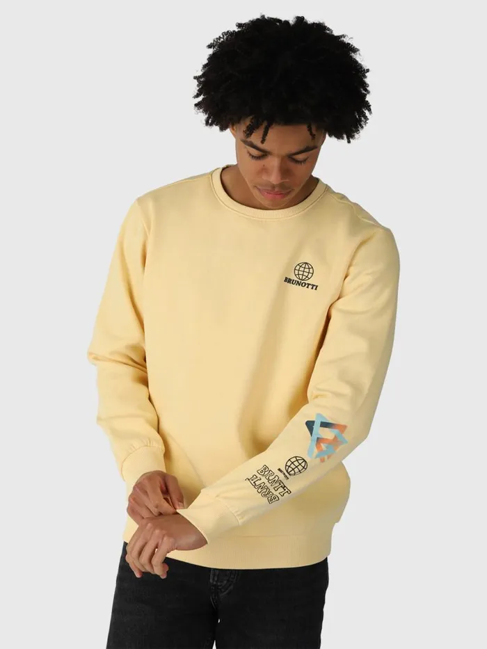 Brunotti Sweaters and Hoodies Men MurrayRSweater Yellow